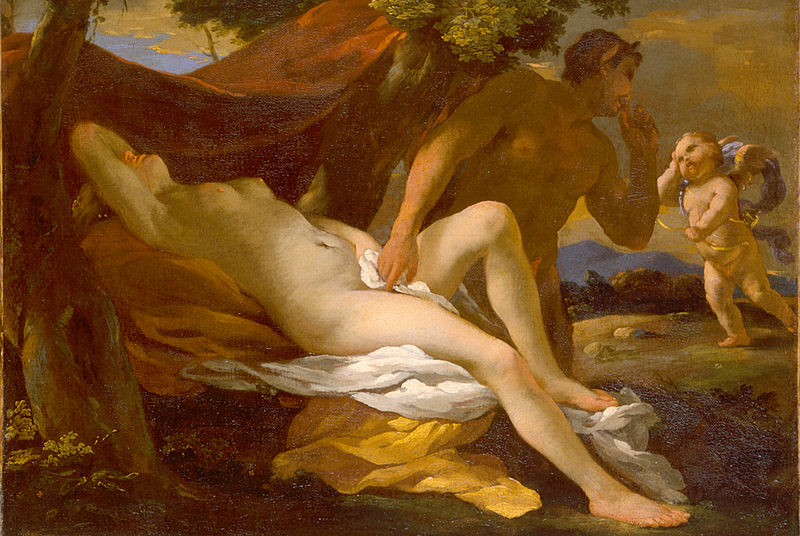 Jupiter and Antiope or Venus and Satyr